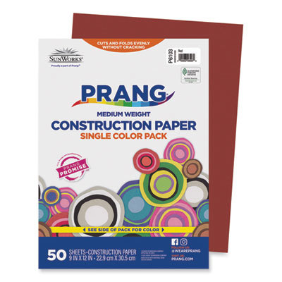 Prang SunWorks Construction Paper, 50 lb